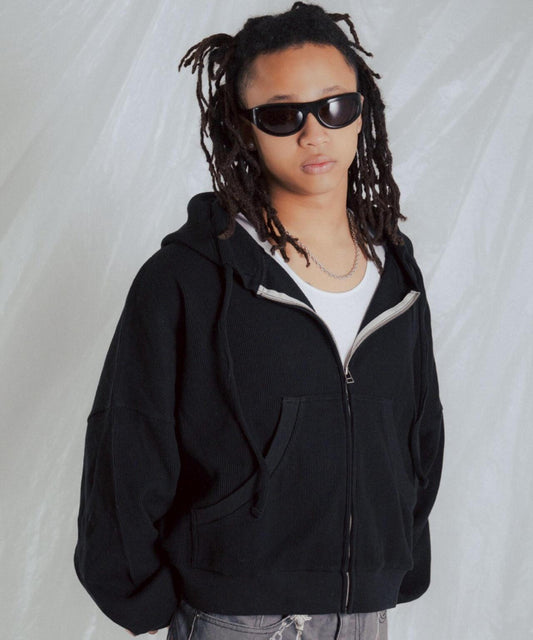 FR(13)NDS/フレンズ Waffle Hoodie 華夫格連帽衛衣