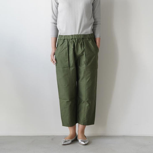DIARIES (ダイアリーズ) | MILITARY MOLESKIN TUCK TAPERED BAKER PT (khaki) | ボトムス パンツ お灑落 シンプル (mr52303kk)
