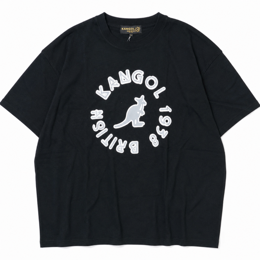 KANGOL Music Circle 圓圈圖案 短袖T恤 BLACK (CT6151)