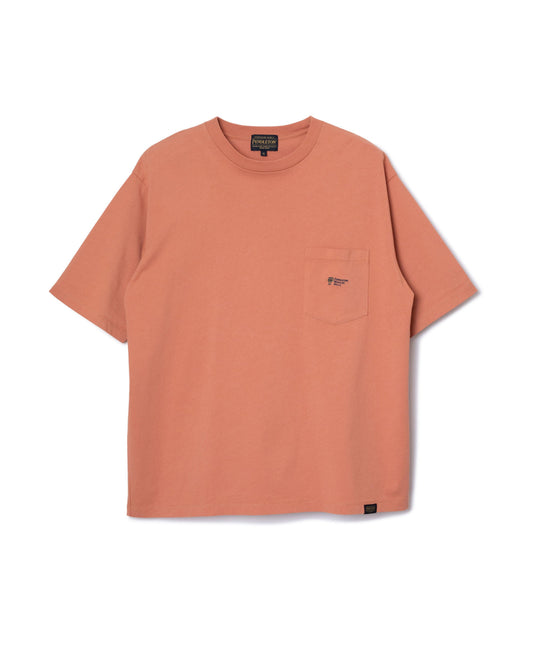 刺繡Logo 口袋設計 CORAL T恤