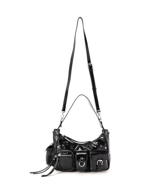 SIS/エスアイエス PU Leather Shoulder Bag 單肩包