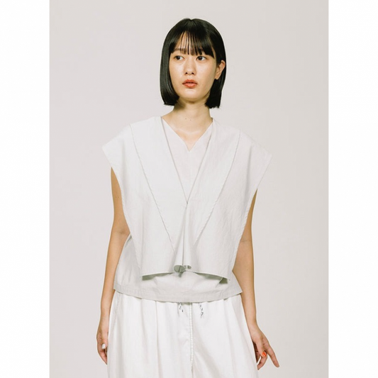 sneeuw (スニュウ) | フォルデッドカラープルオーバー (light gray / charcoal gray) | トップス プルオーバー お灑落 (snw31-20)