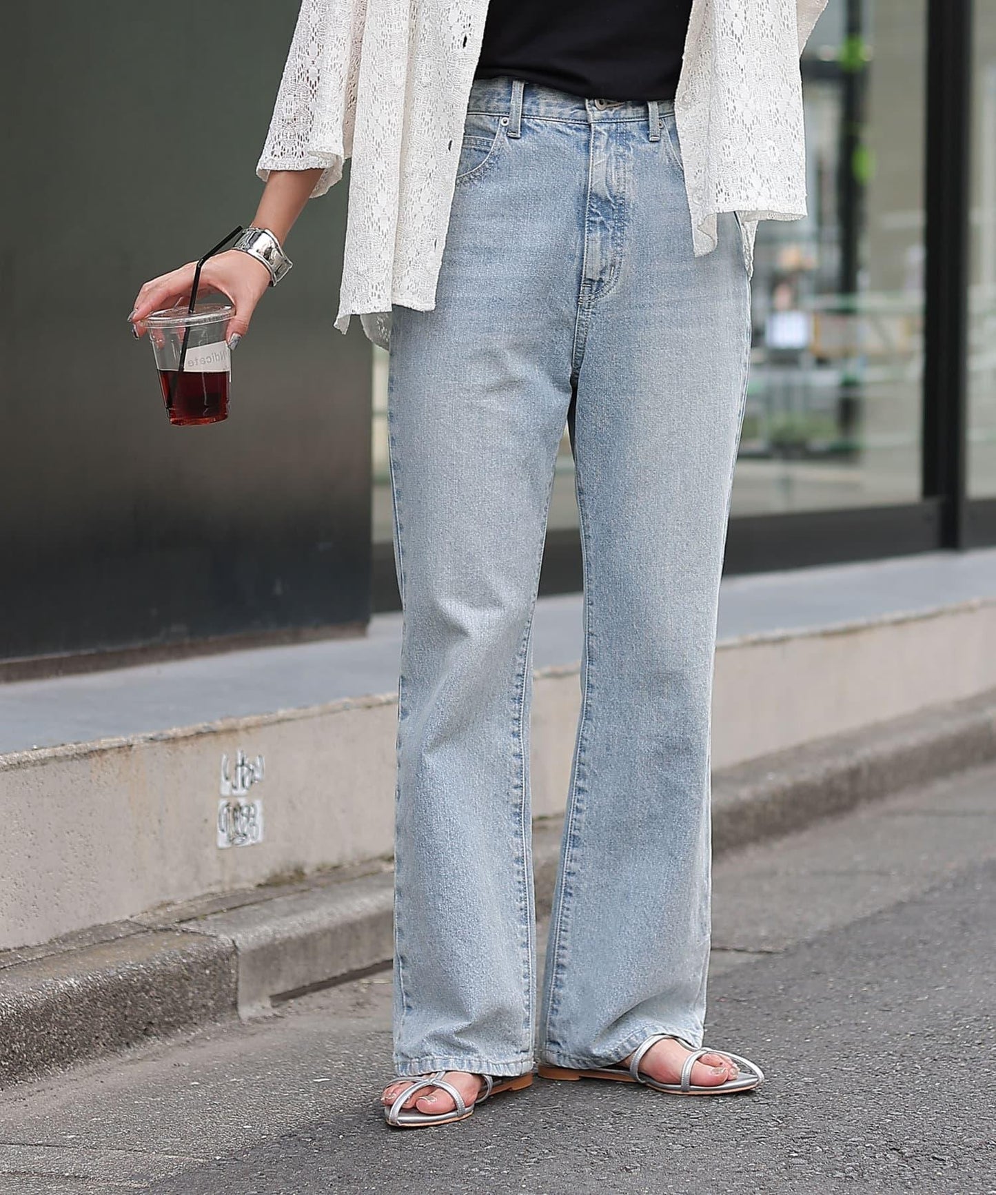 【S~L尺碼展開】喇叭牛仔褲