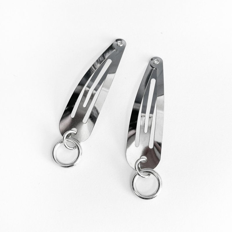 帶吊墜的髮夾套裝 迷你圓環 (AO4665I)