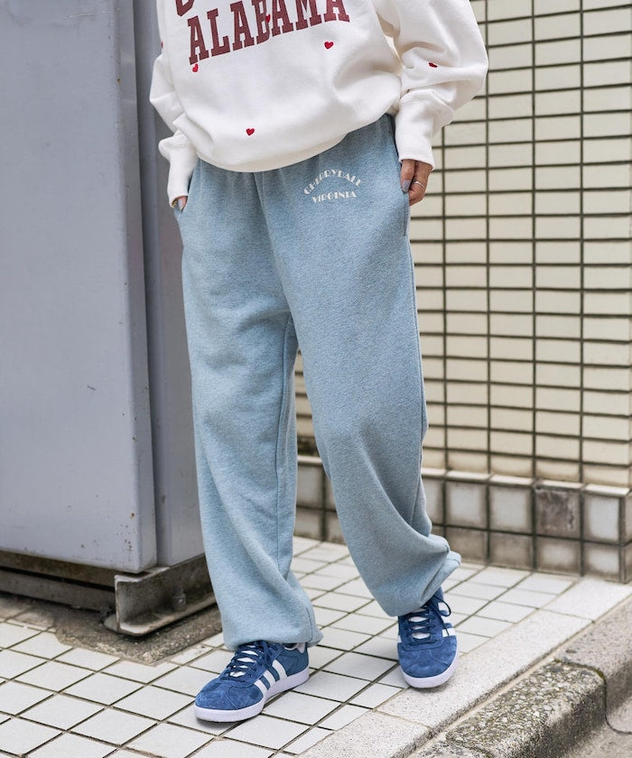 顏色混紡運動褲/休閒褲