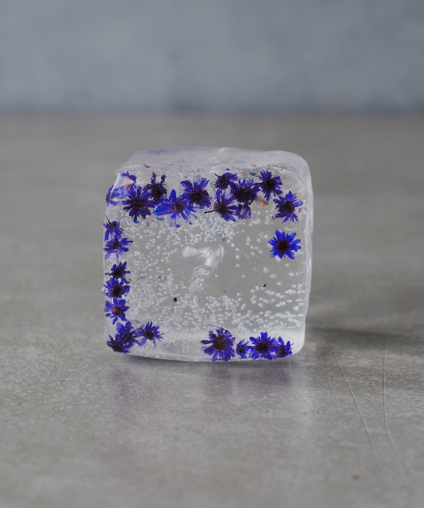 透明花蠟燭