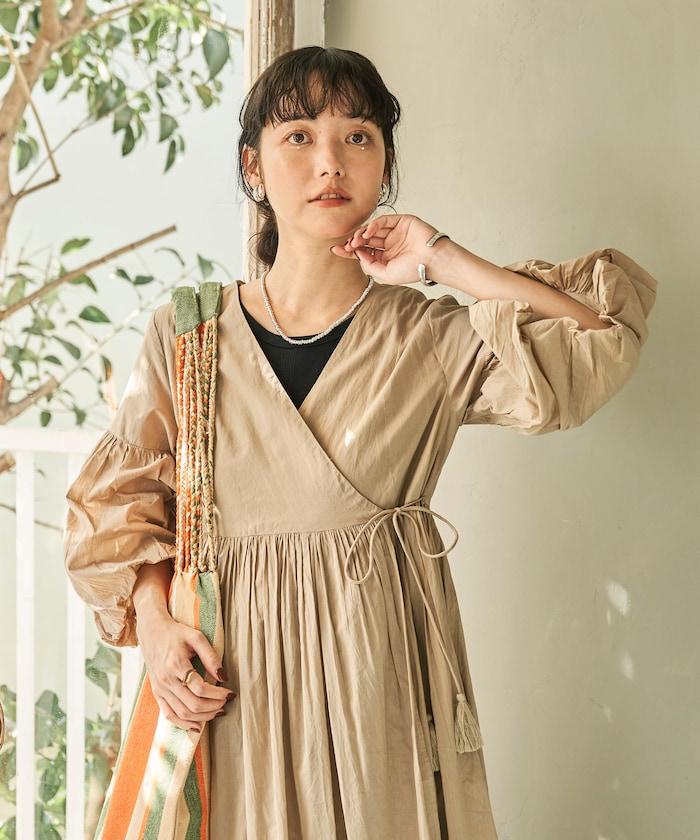 印度風格 長袖連衣裙