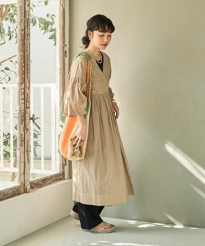 印度風格 長袖連衣裙