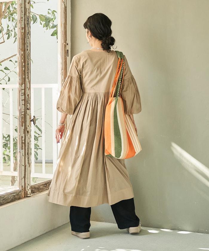 印度風格 長袖連衣裙