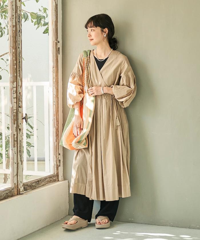 印度風格 長袖連衣裙