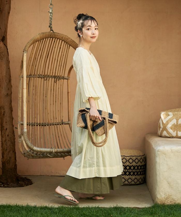 印度風格 長袖連衣裙