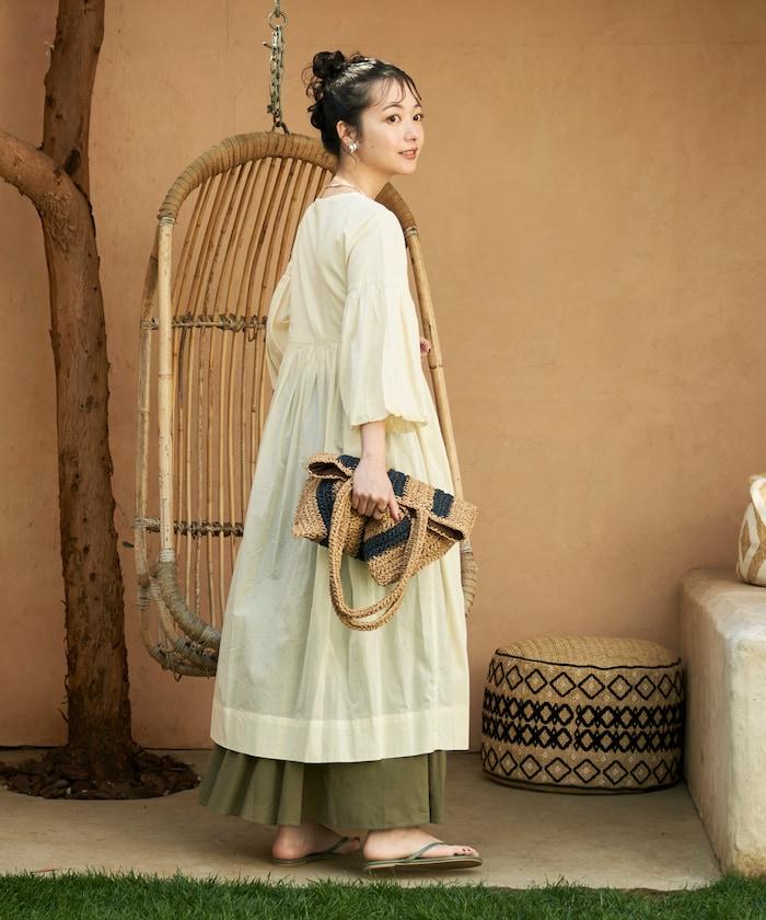 印度風格 長袖連衣裙