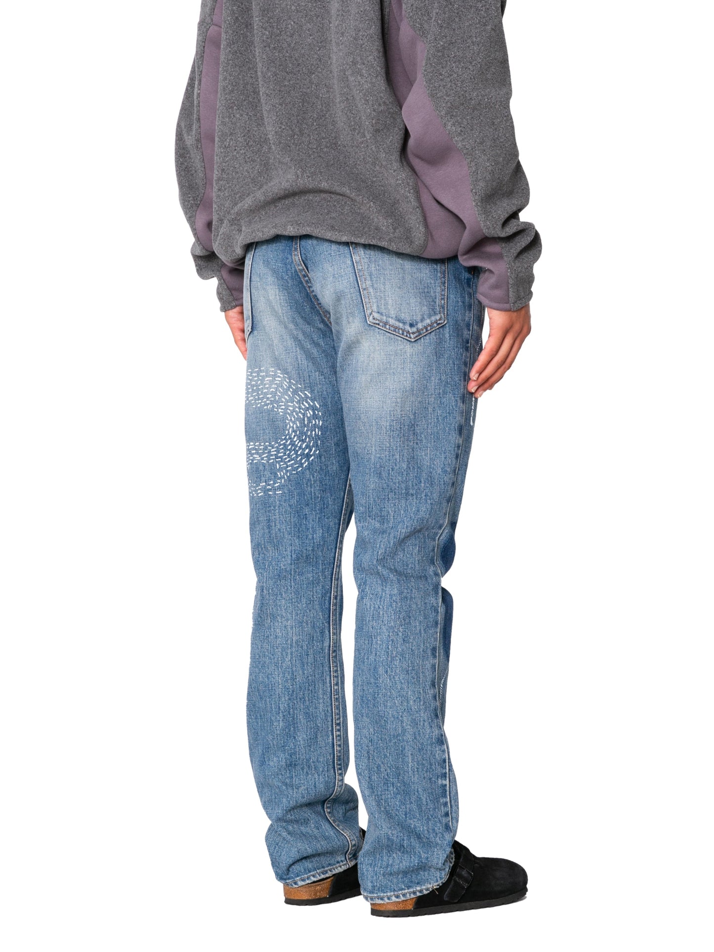 RESEARCHED 5P JEANS/ 12.5 oz DENIM / SASHIKO