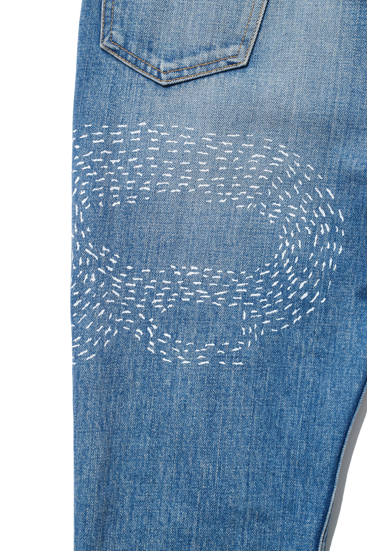 RESEARCHED 5P JEANS/ 12.5 oz DENIM / SASHIKO