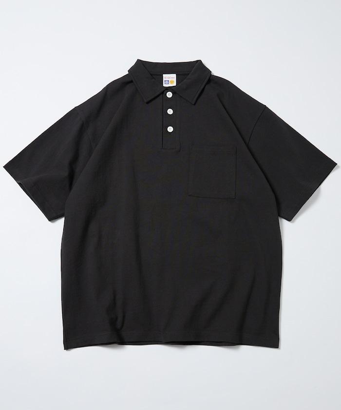 10.5盎司重量 短袖高領Polo領T恤