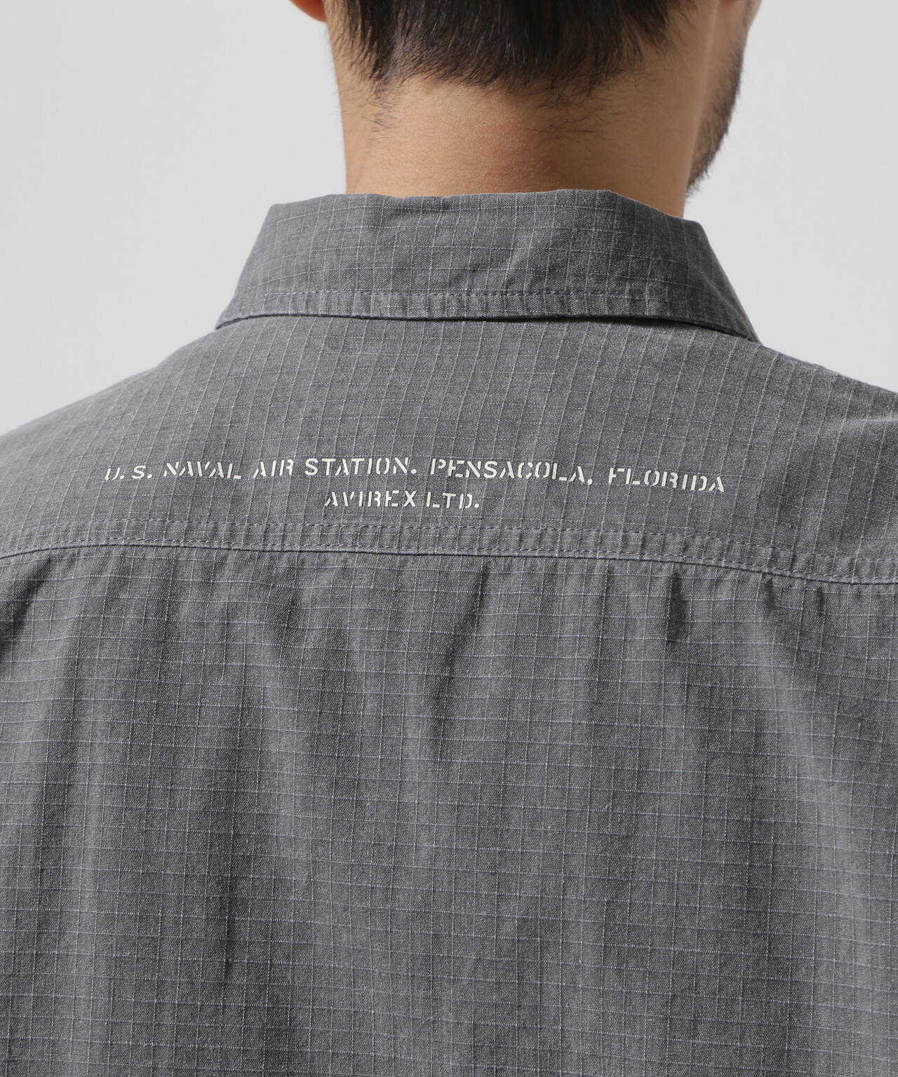《直營店限定》PIGMENT ZIP UP JACKET / 顏料拉鍊夾克 / AVIREX / 阿維雷克斯