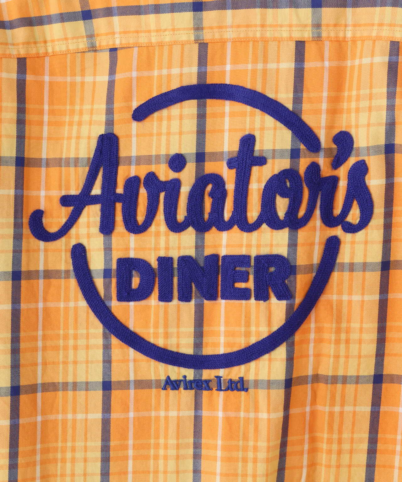 L/S CHECK WORK SHIRT Aviators Diner / 長袖格子工作襯衫 飛行員餐廳