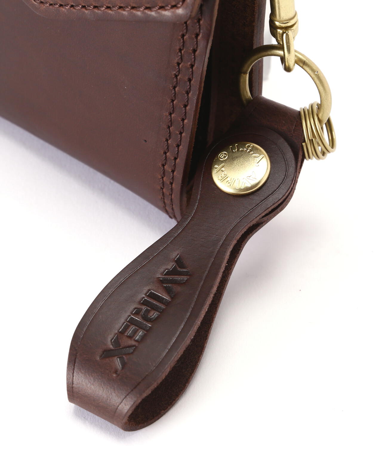 HORWEEN LEATHER TRIFOLD / 何文 皮革 三折錢包 / AVIREX / 阿維雷克斯
