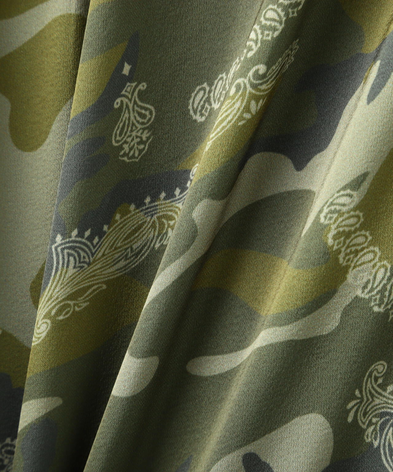 CAMO×BANDANA PRINT ONEPIECE/ 迷彩×頭巾印花連衣裙