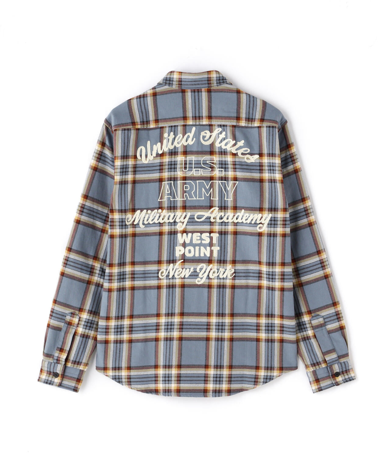 《COLLECTION》COTTON CHECK EMBROIDERY SHIRT