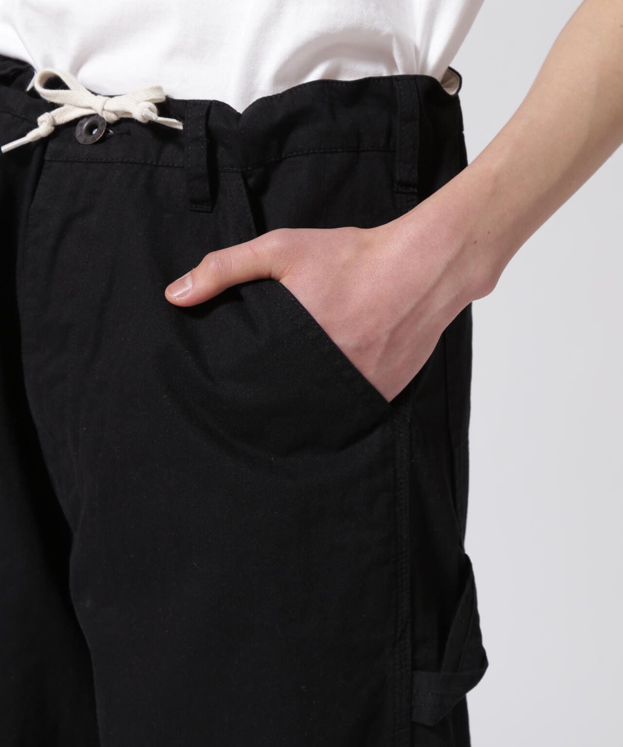 《&DEPOT限定》人字斜紋寬鬆工裝褲 / HERRINGBONE EASY PAINTER PANTS