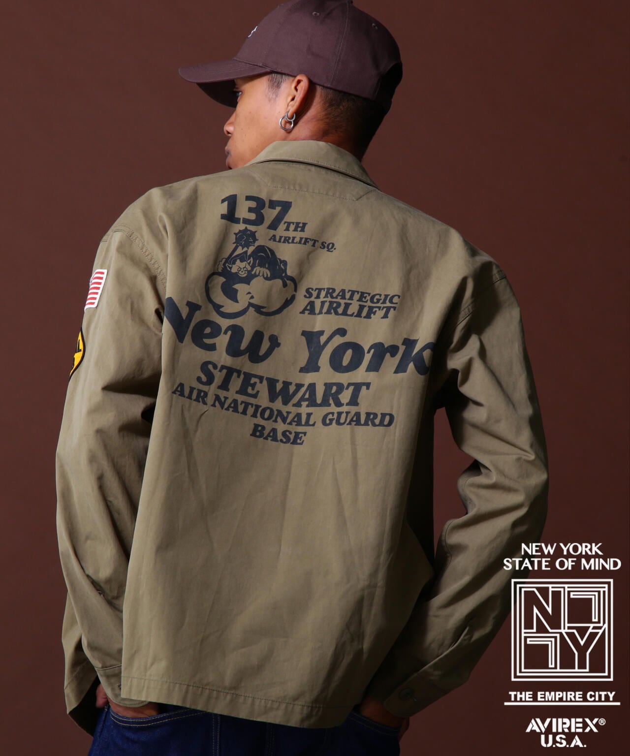 《COLLECTION》UTILITY SHIRT AIR NATIONAL GUARD / 實用襯衫 空軍國民警衛隊 / ユーテ