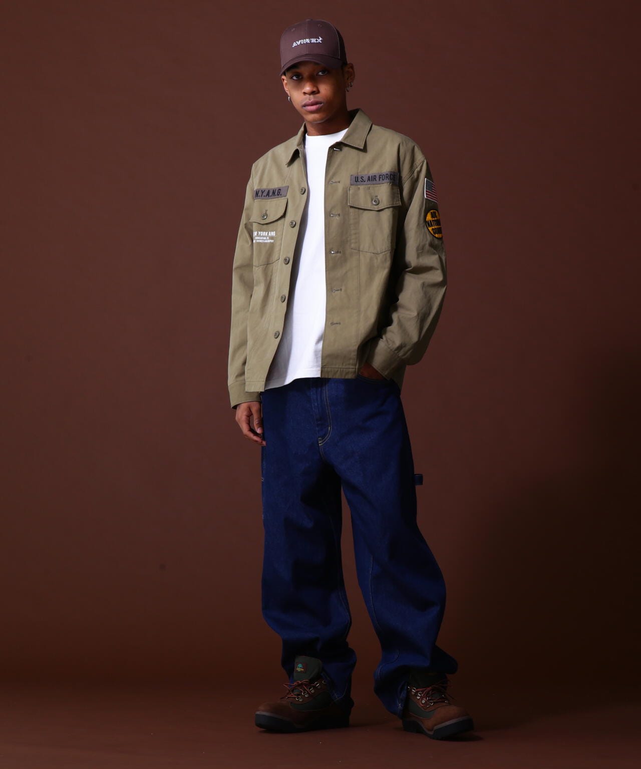 《COLLECTION》UTILITY SHIRT AIR NATIONAL GUARD / 實用襯衫 空軍國民警衛隊 / ユーテ