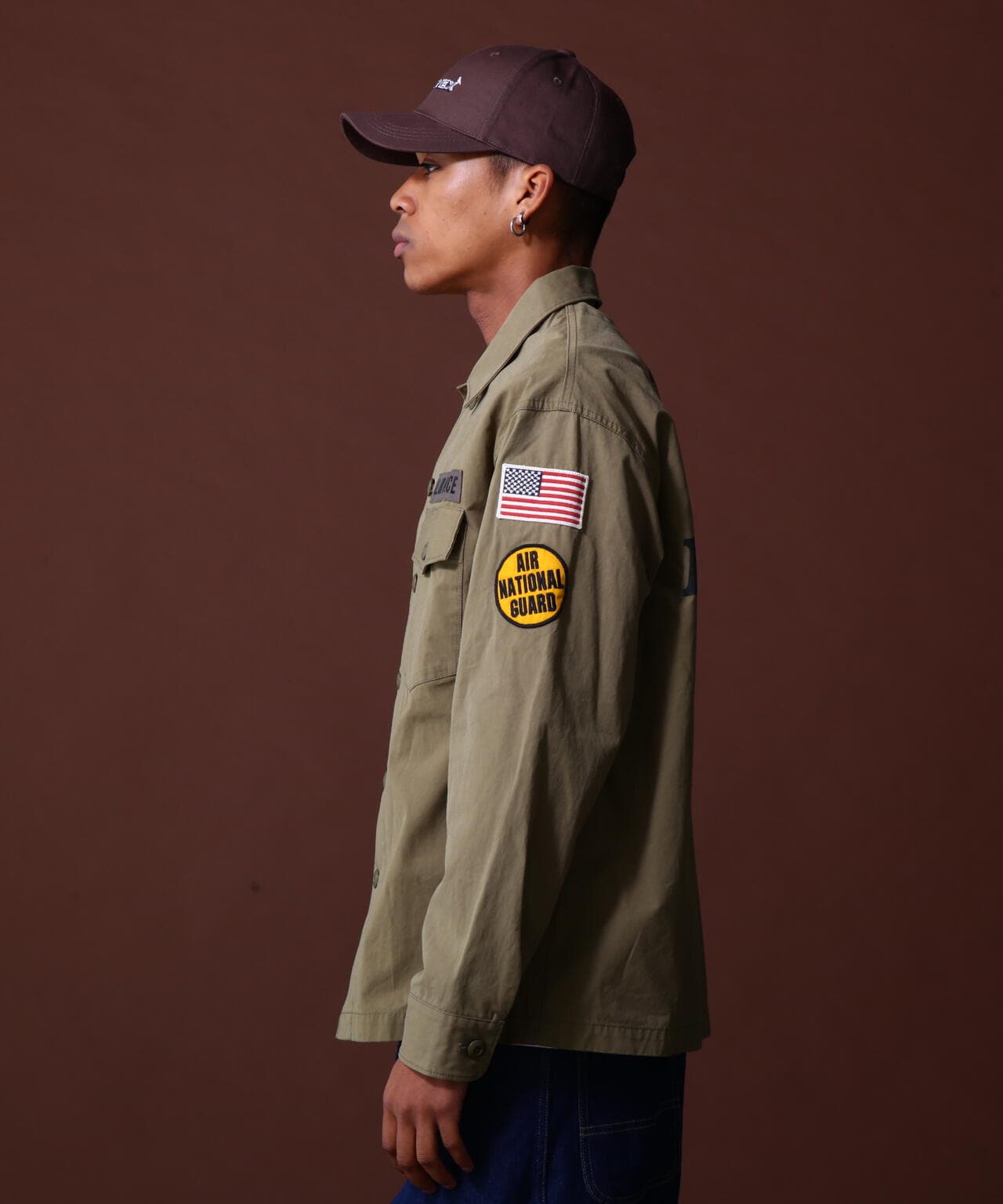《COLLECTION》UTILITY SHIRT AIR NATIONAL GUARD / 實用襯衫 空軍國民警衛隊 / ユーテ