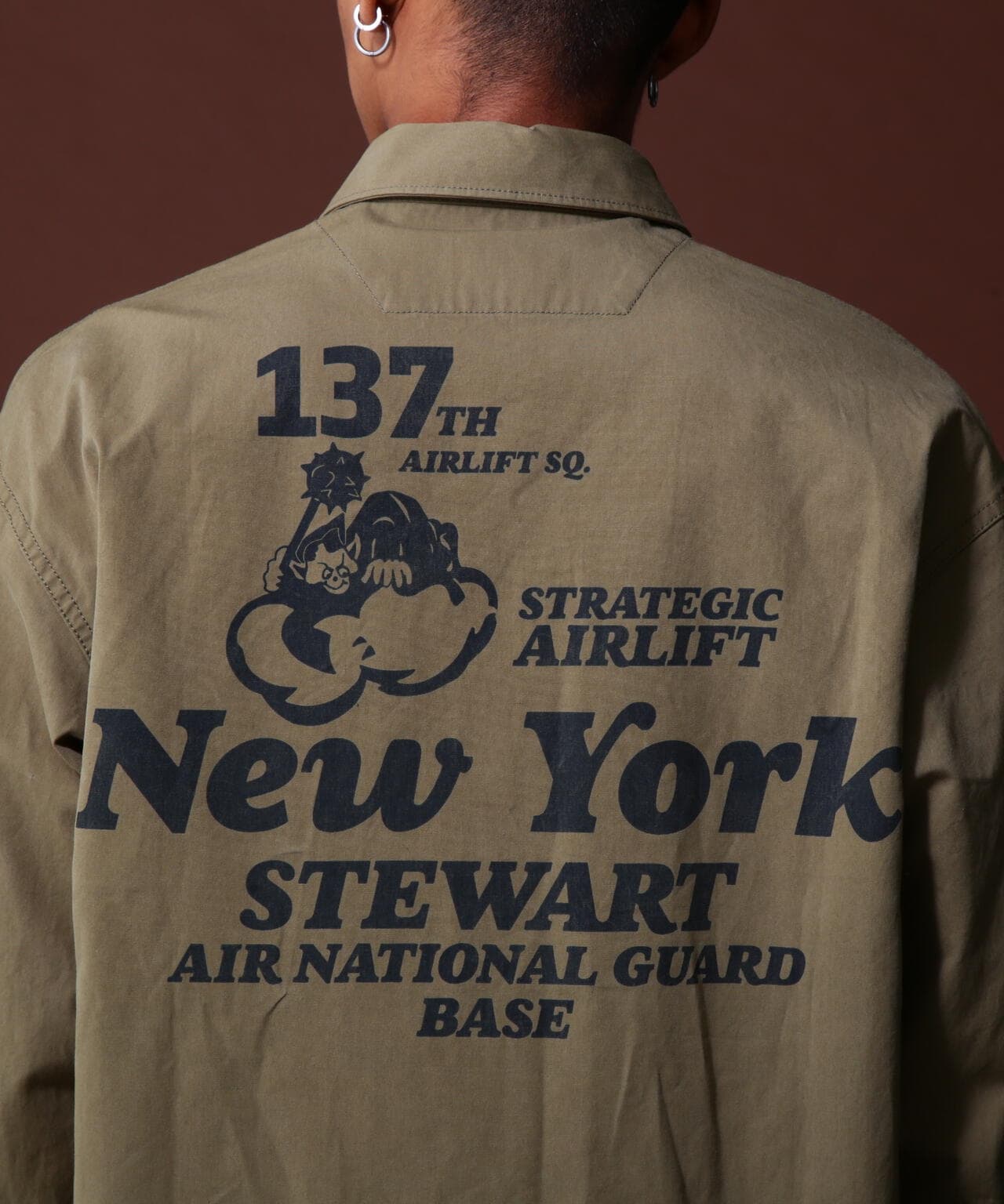 《COLLECTION》UTILITY SHIRT AIR NATIONAL GUARD / 實用襯衫 空軍國民警衛隊 / ユーテ