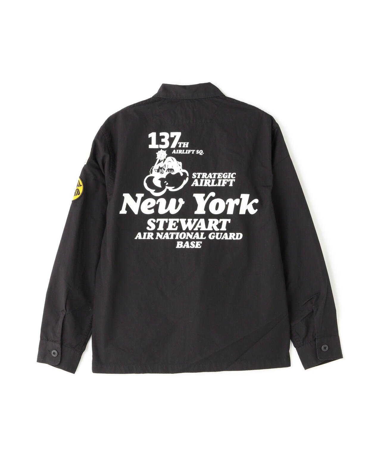 《COLLECTION》UTILITY SHIRT AIR NATIONAL GUARD / 實用襯衫 空軍國民警衛隊 / ユーテ
