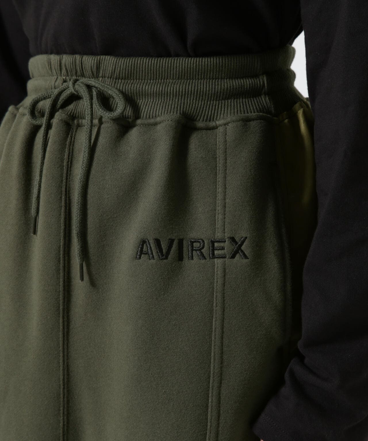 《&DEPOT限定》衛衣拼接長裙/ SWEAT COMBI LONG SKIRT