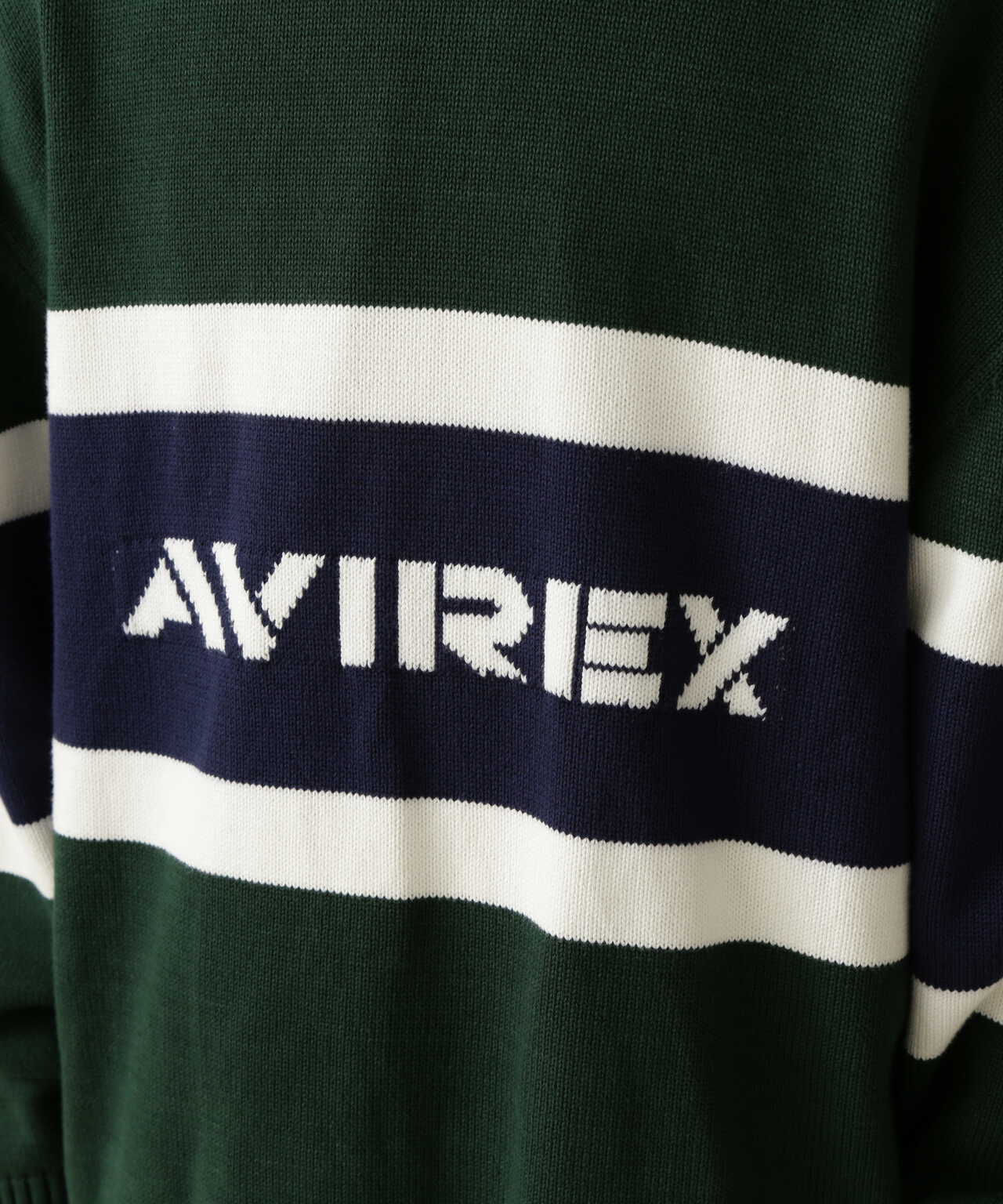 PANELLED BORDER LOGO KNIT / 面板邊框標誌針織衫