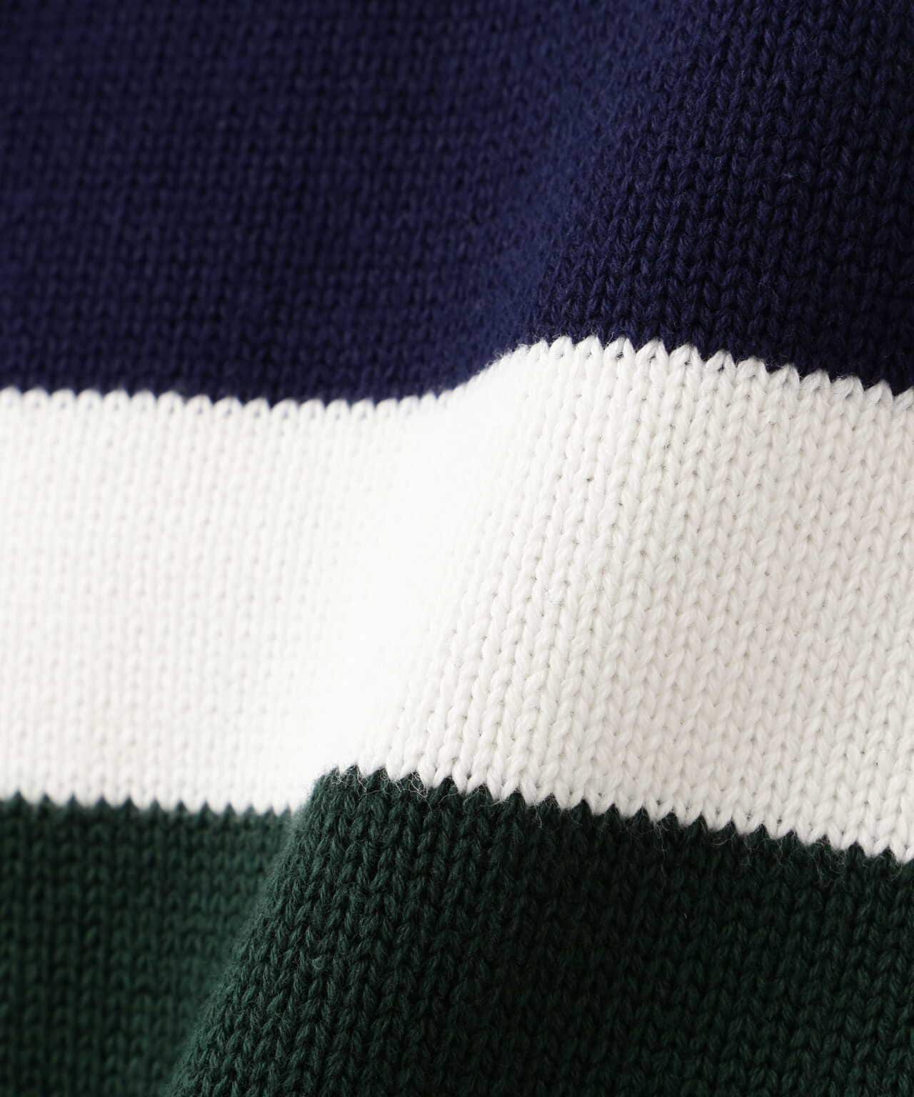 PANELLED BORDER LOGO KNIT / 面板邊框標誌針織衫