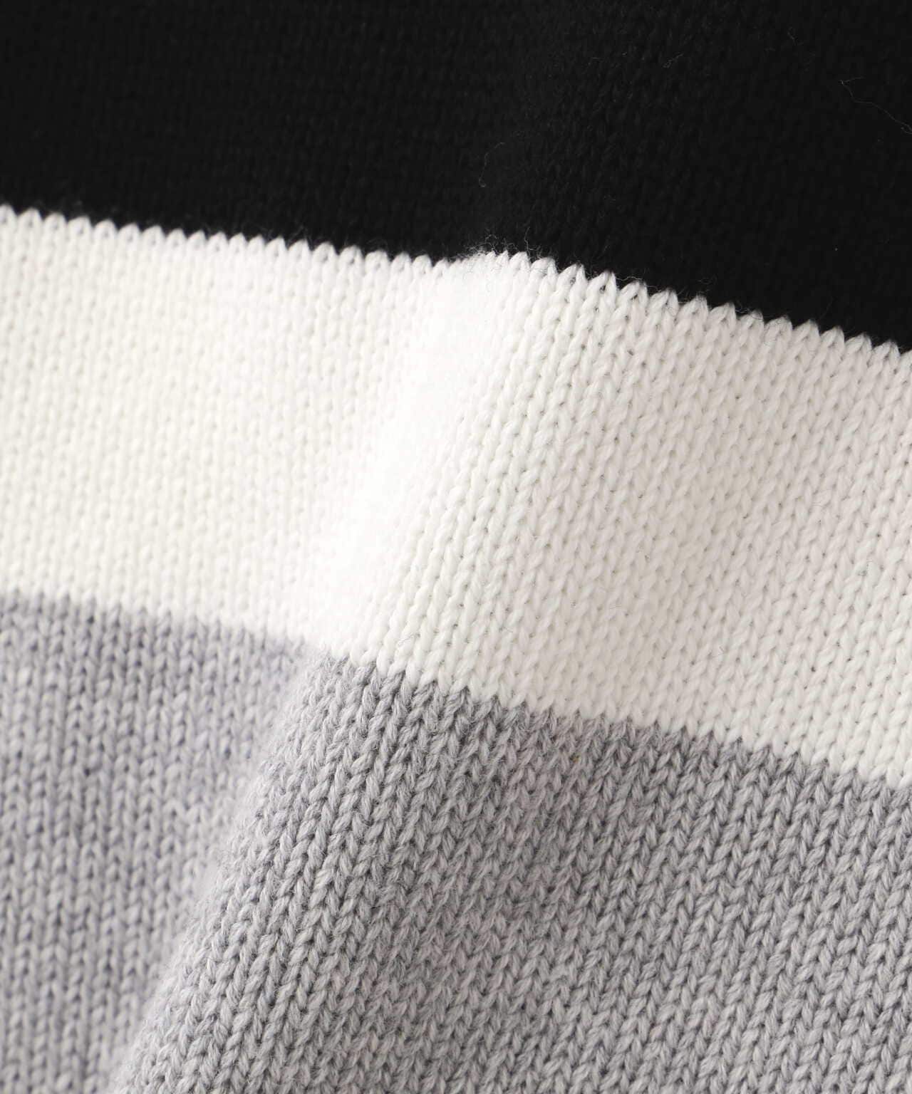 PANELLED BORDER LOGO KNIT / 面板邊框標誌針織衫