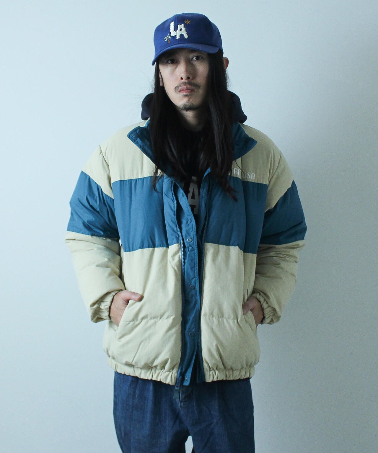 《&DEPOT限定》REVERSIBLE 2TONE DOWN JACKET