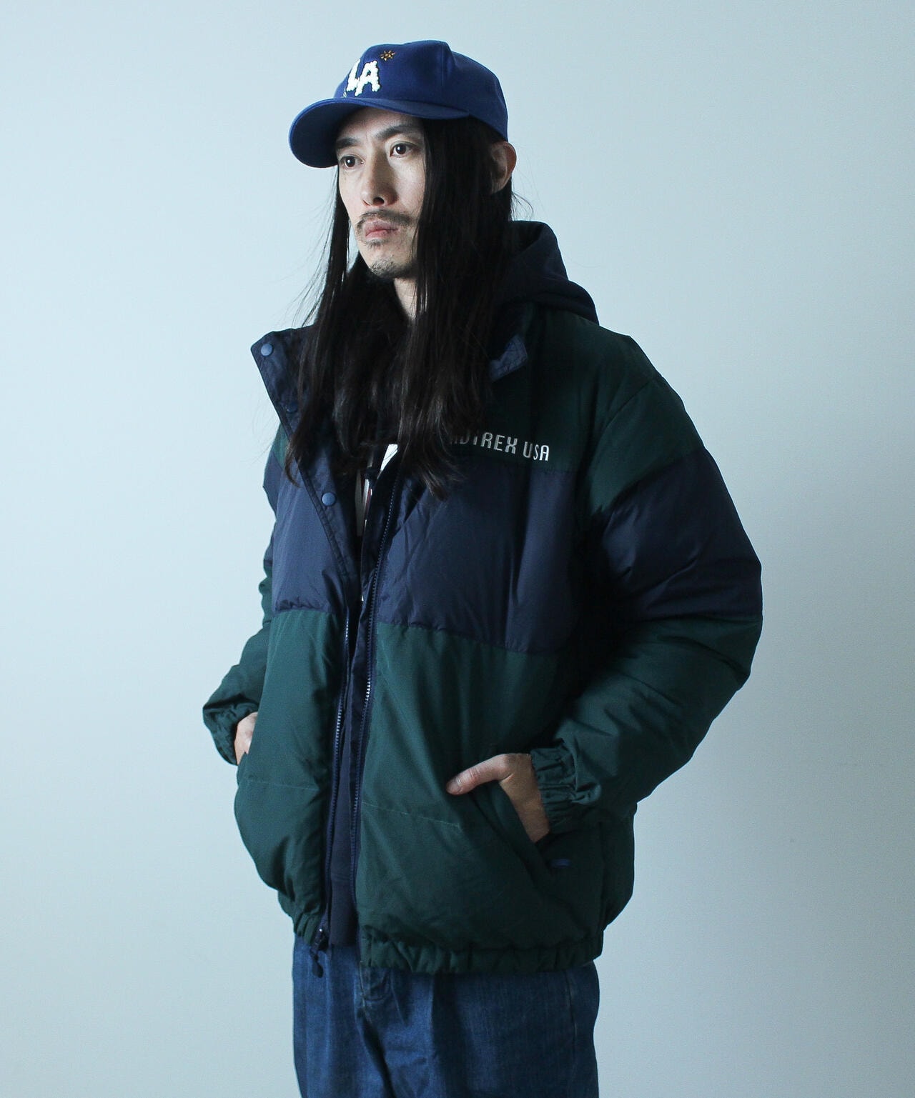 《&DEPOT限定》REVERSIBLE 2TONE DOWN JACKET