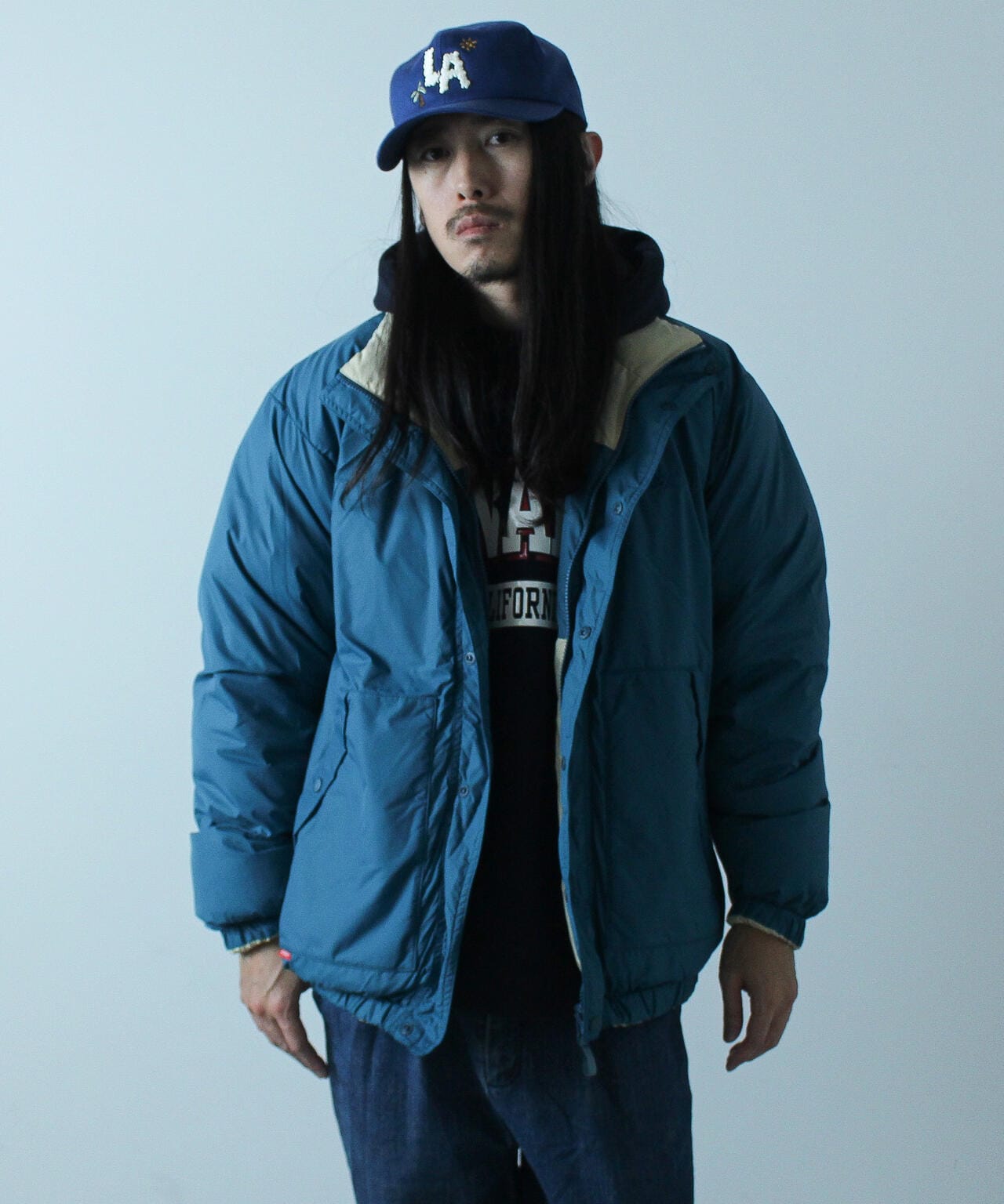 《&DEPOT限定》REVERSIBLE 2TONE DOWN JACKET