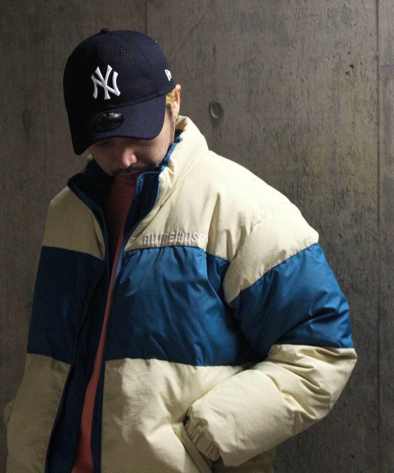 《&DEPOT限定》REVERSIBLE 2TONE DOWN JACKET