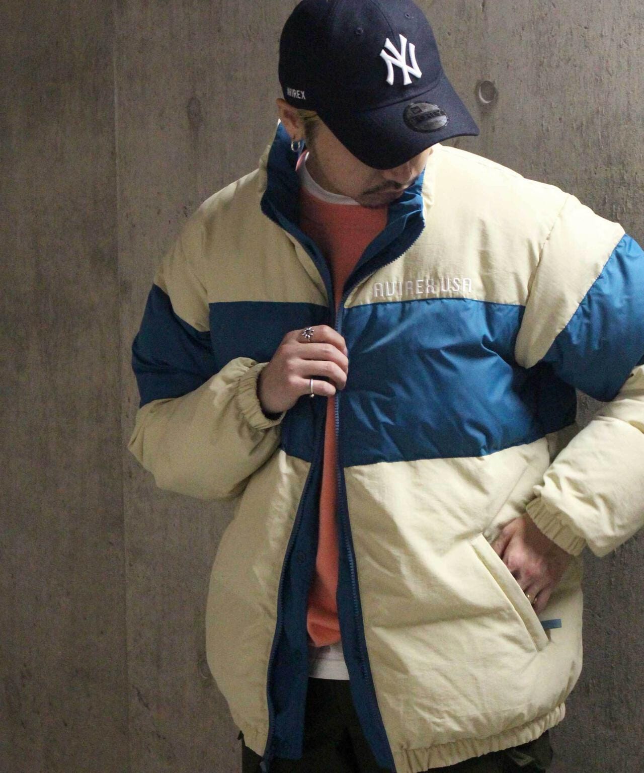 《&DEPOT限定》REVERSIBLE 2TONE DOWN JACKET
