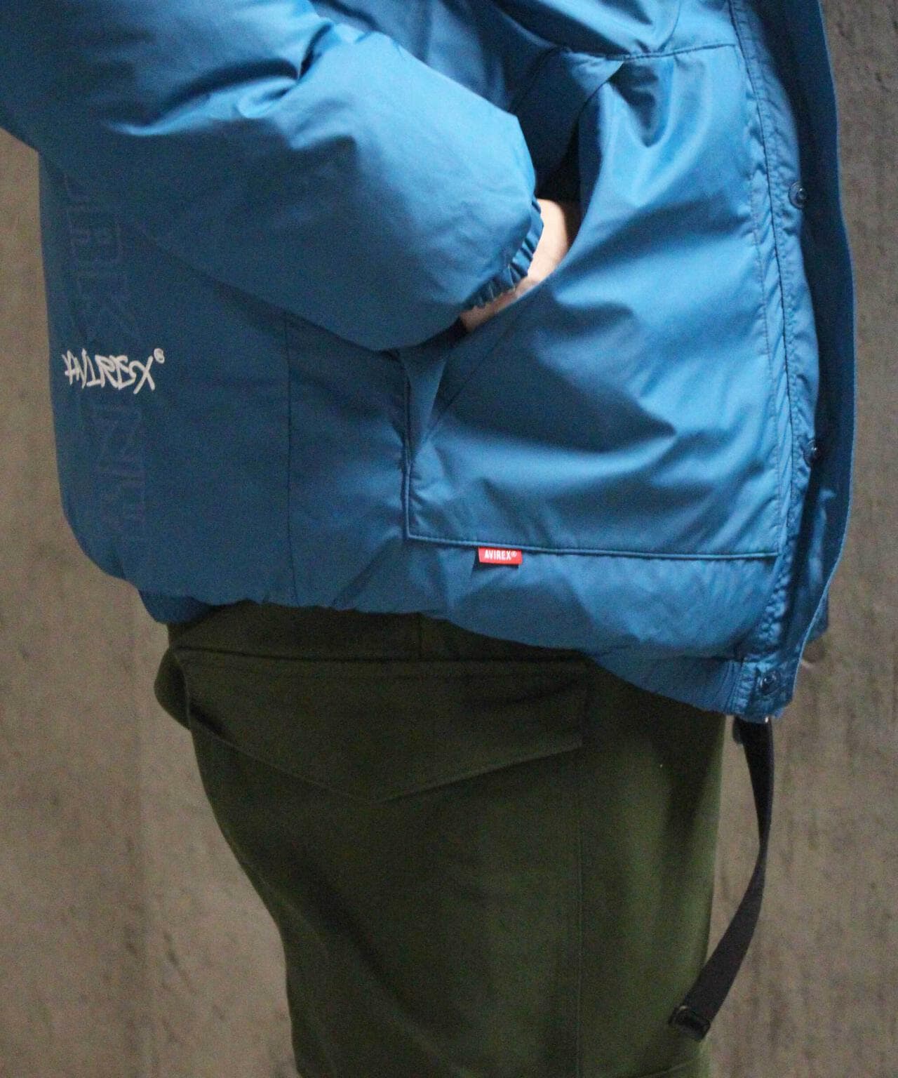 《&DEPOT限定》REVERSIBLE 2TONE DOWN JACKET