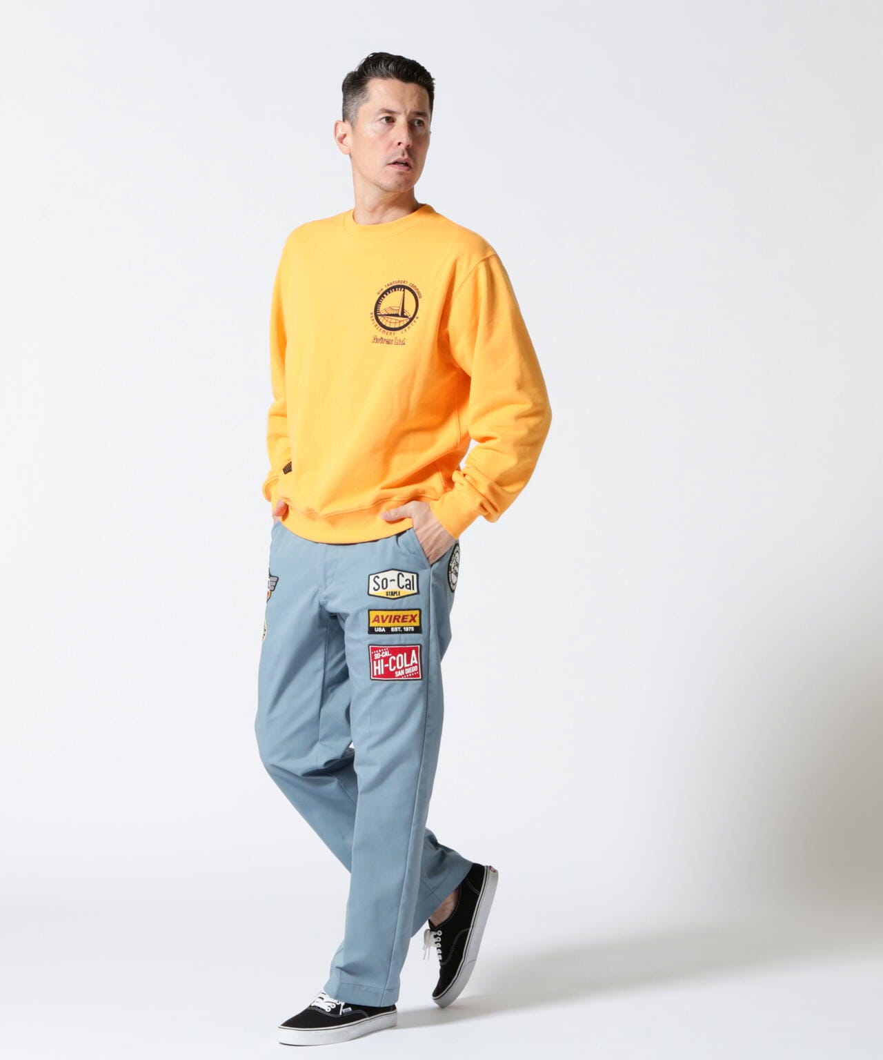 L/S CREW SWEAT CAMP LUNA / 圓領長袖衛衣 CAMP LUNA