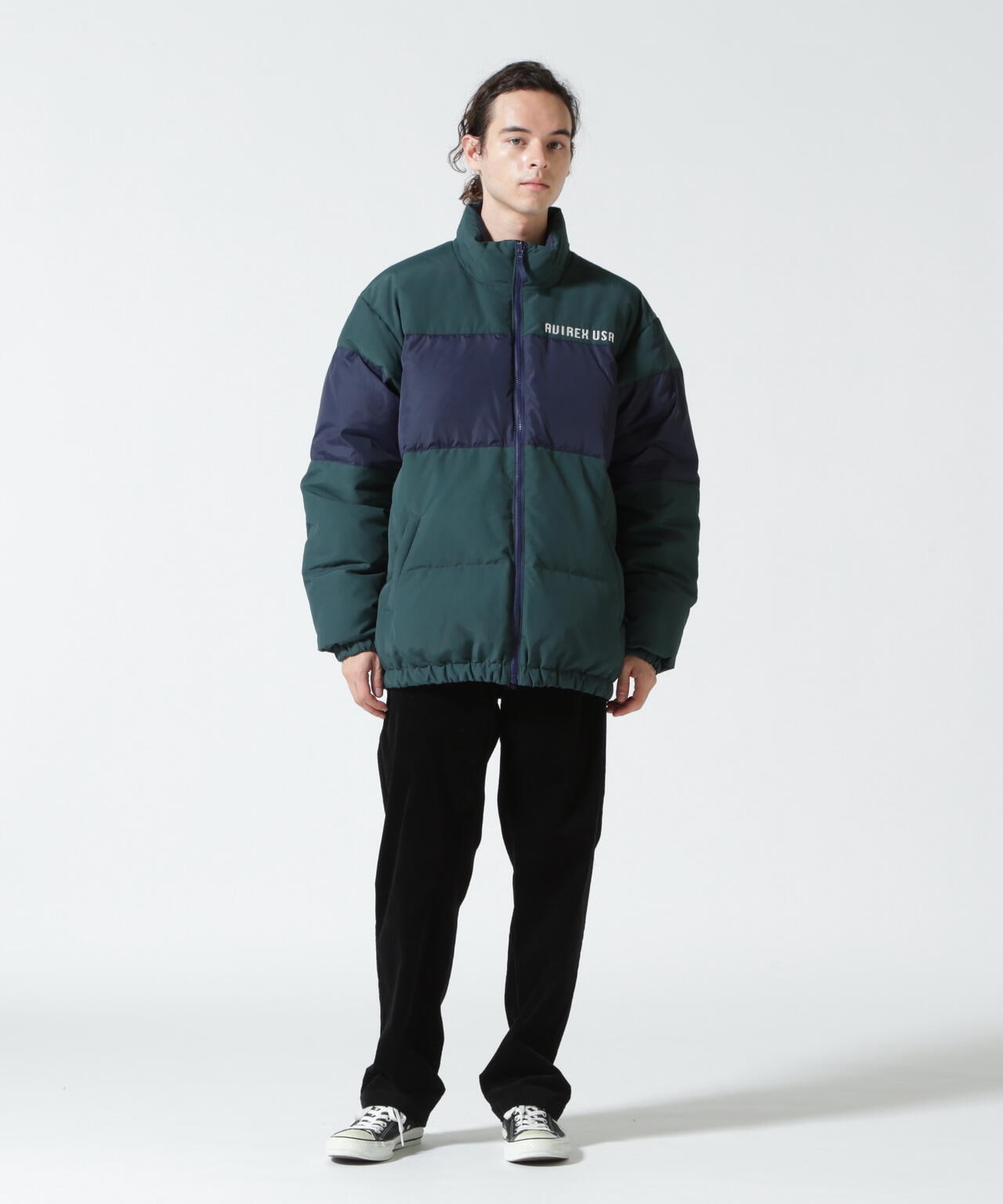 《&DEPOT限定》REVERSIBLE 2TONE DOWN JACKET