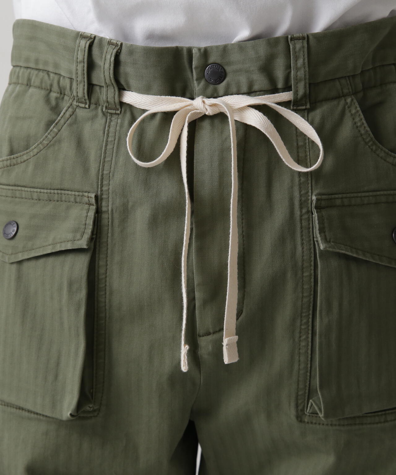 《AVIREX × EXPANSION》STRETCH BUSH CARGO PANTS / 伸縮布什口袋褲