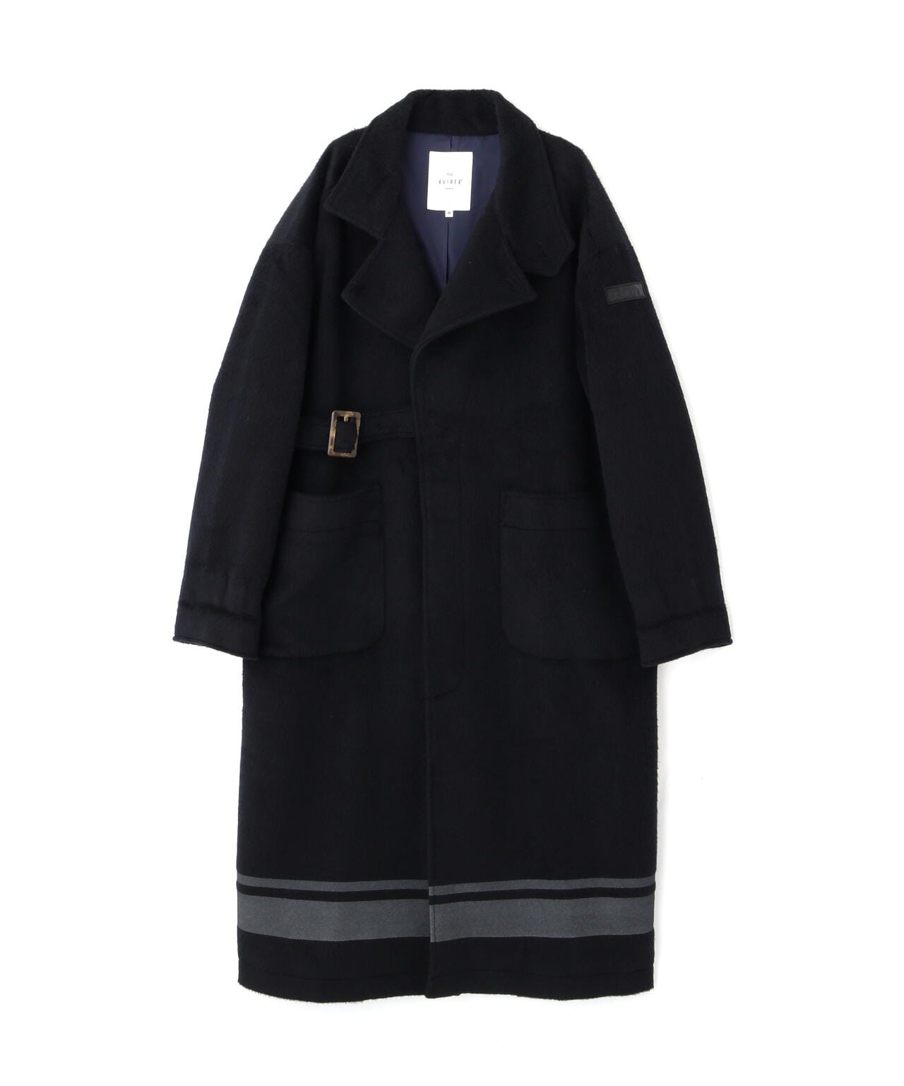 SLIVER KNIT LONG COAT/銀色針織長款大衣
