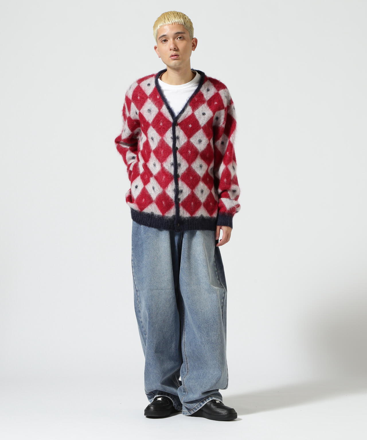 WHITELAND/白地/WIDE DENIM/寬鬆牛仔褲
