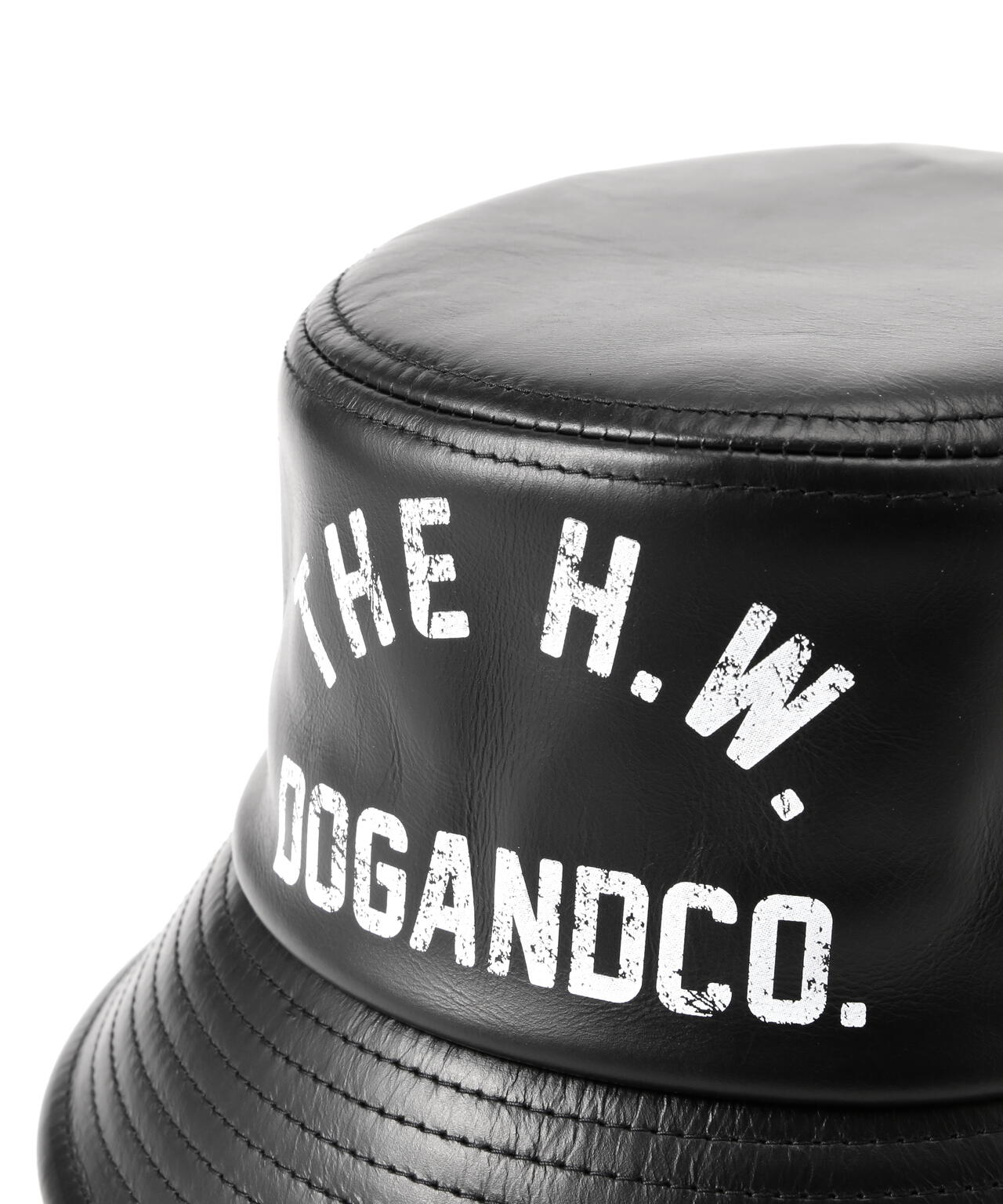 THE H.W.DOG&CO./ザエイチダブリュードッグアンドコー/LEATHER HAT/皮革帽