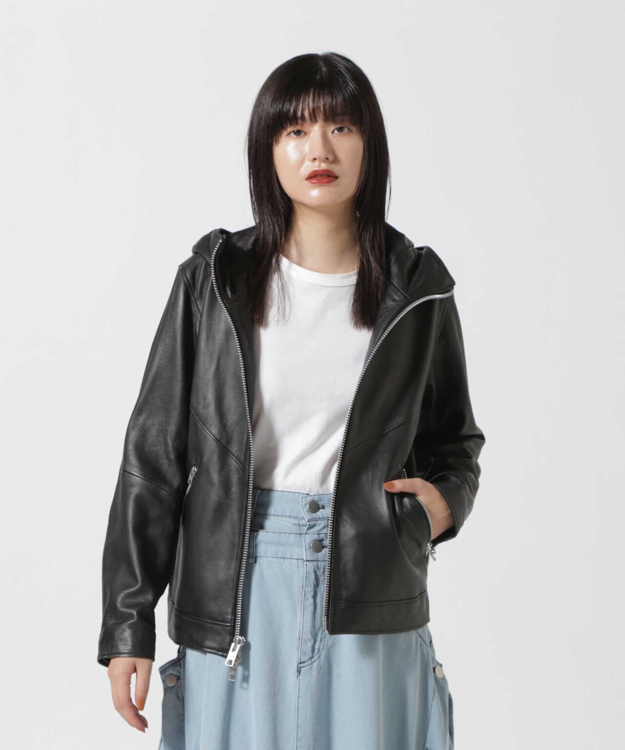Women's/直營限定/帶帽騎手夾克/連帽騎手夾克