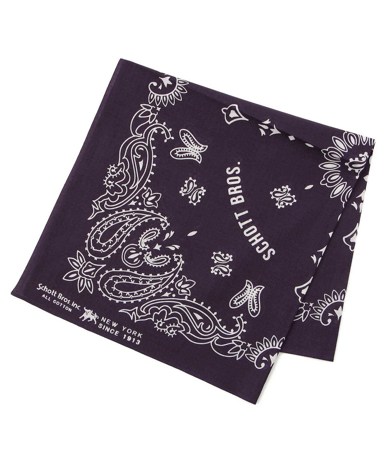 BANDANA SCHOTT PAISLEY/ペイズリー 結果:BANDANA SCHOTT PAISLEY/圍巾