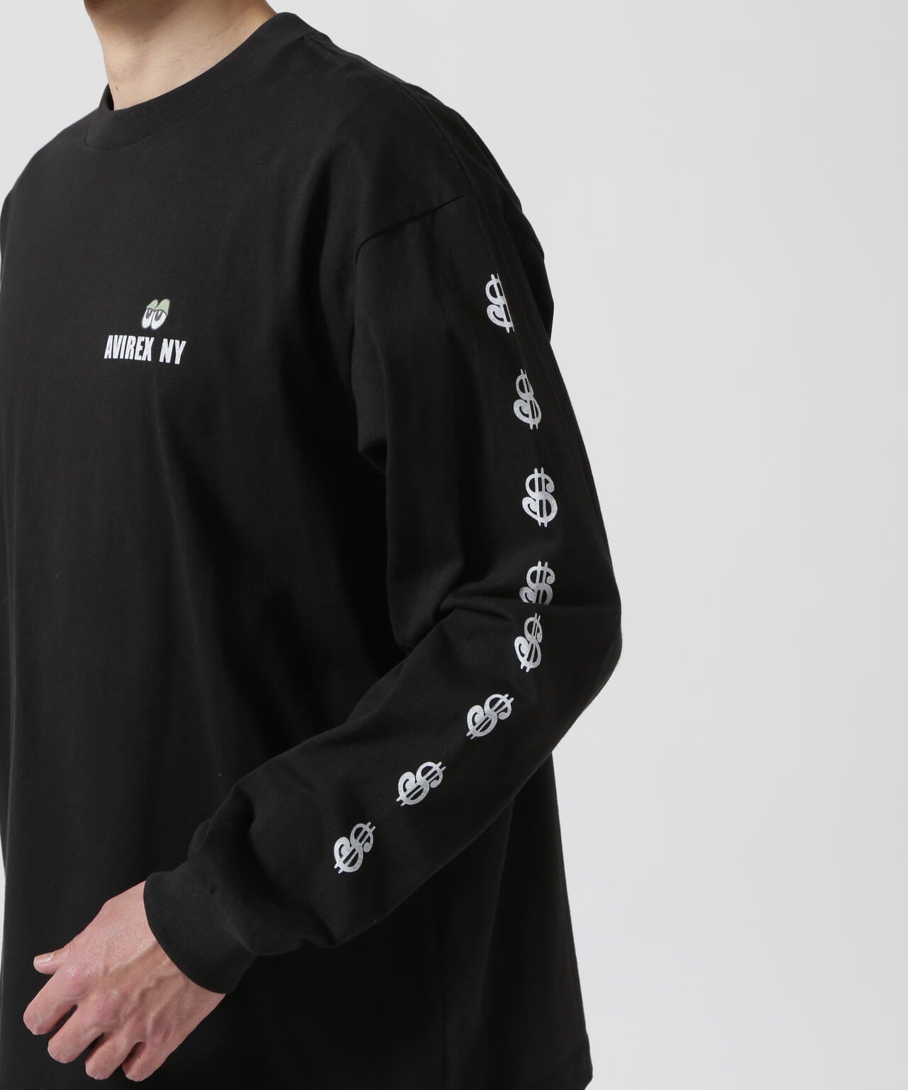 《直營店限定》DOLLARS DESIGN 長袖T恤 / AVIREX