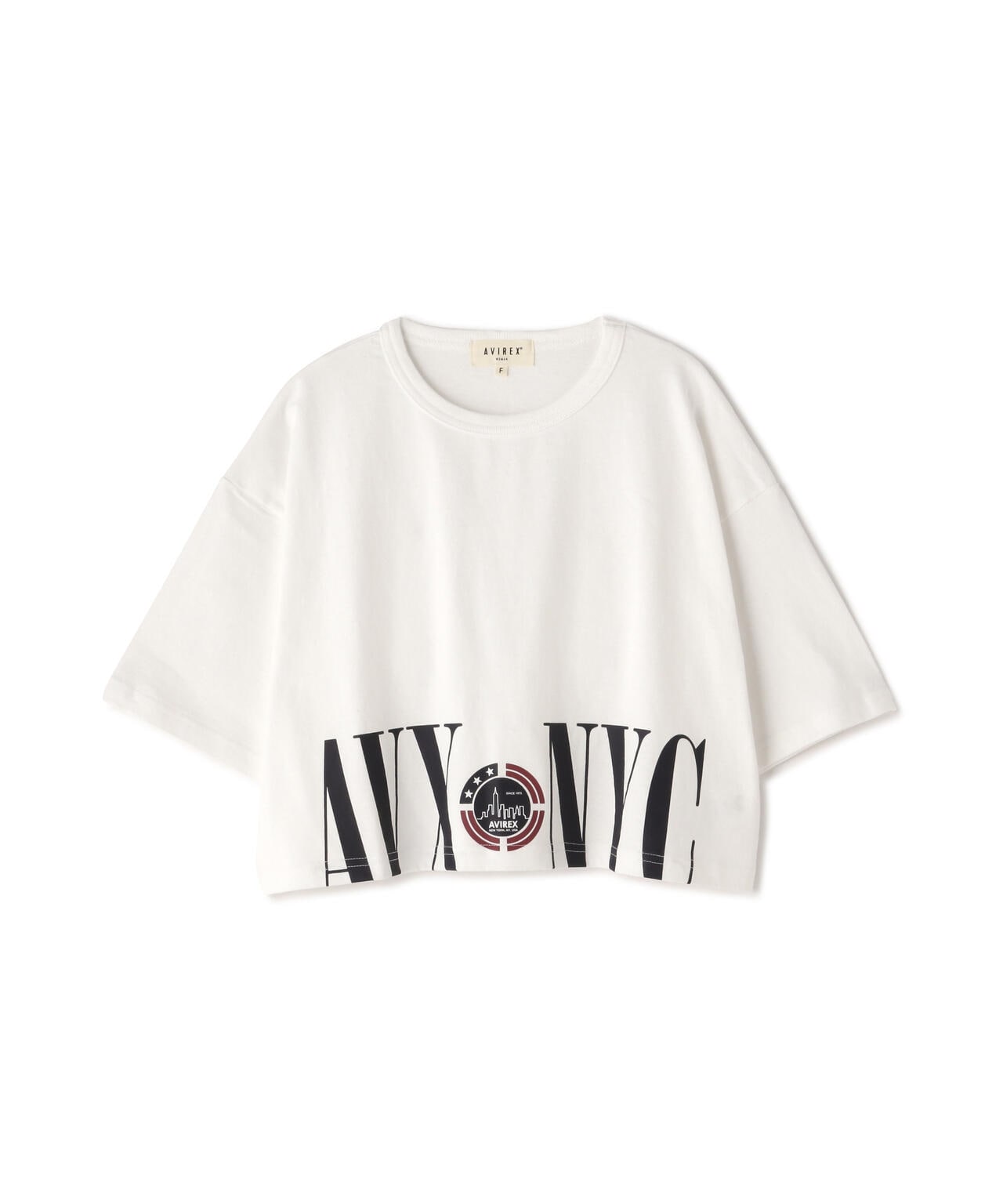 HEM LOGO PRINT T-SHIRT/拼接標誌印花T恤